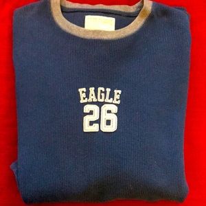 XL American Eagle Outfitters Eagle 26 Crew Collar Oversized Sweat Shirt.